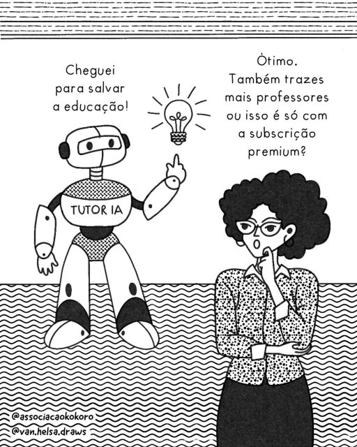 Prometeram um tutor IA para cada aluno… se a educação entrou em Black Friday, alguém se esqueceu de aplicar o código dos professores. 😎 #educaçãoemportugal #escola #professores #educa
